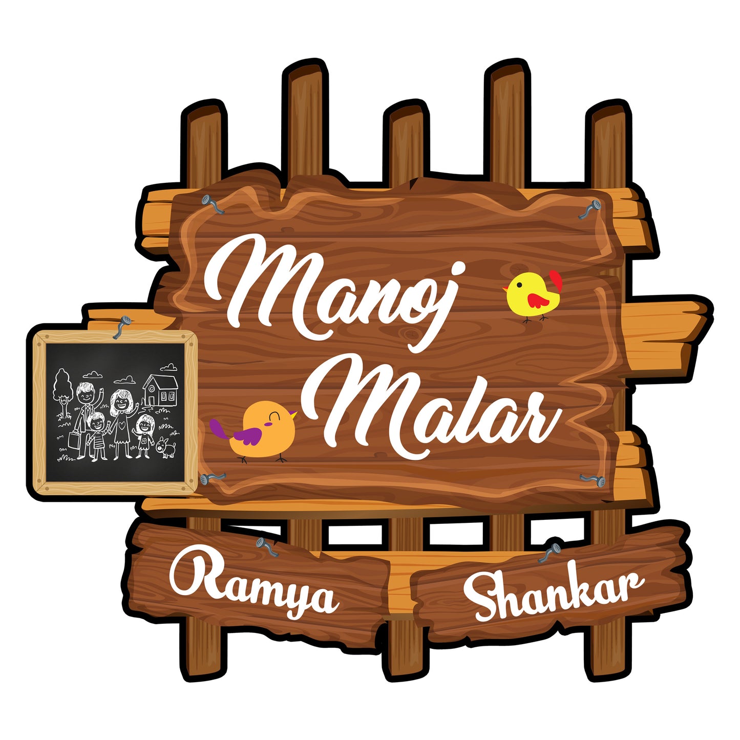 Wall Decor / Name Board