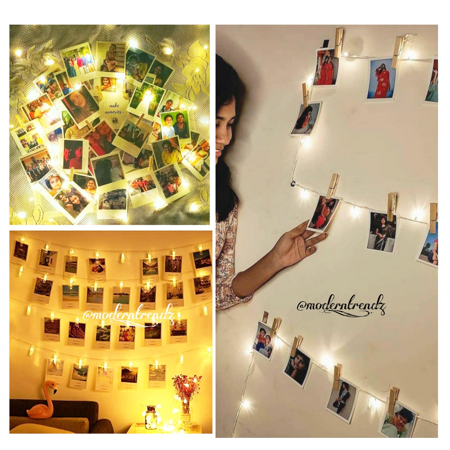 Light clip with Photos